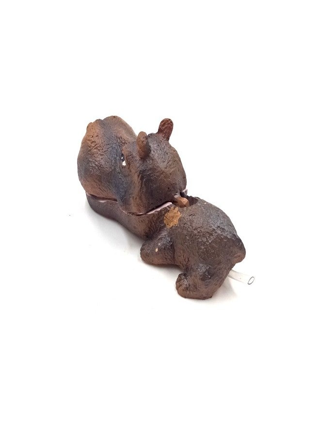 Superdream Frog Air Stone Bubbler Aerating Aquarium Ornament Fish Tunk Decorations (Hippopotamus) - Image 5